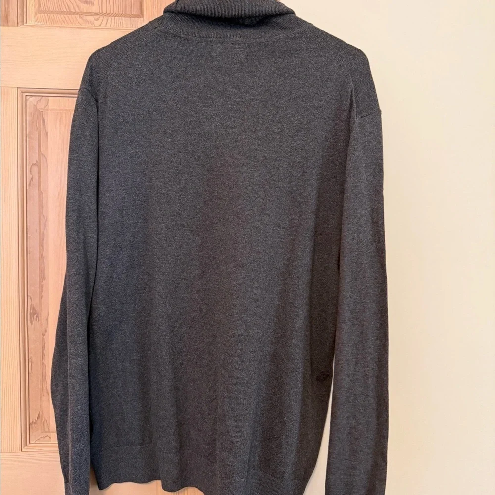 Nautica Dark Gray Men's Turtleneck Sweater